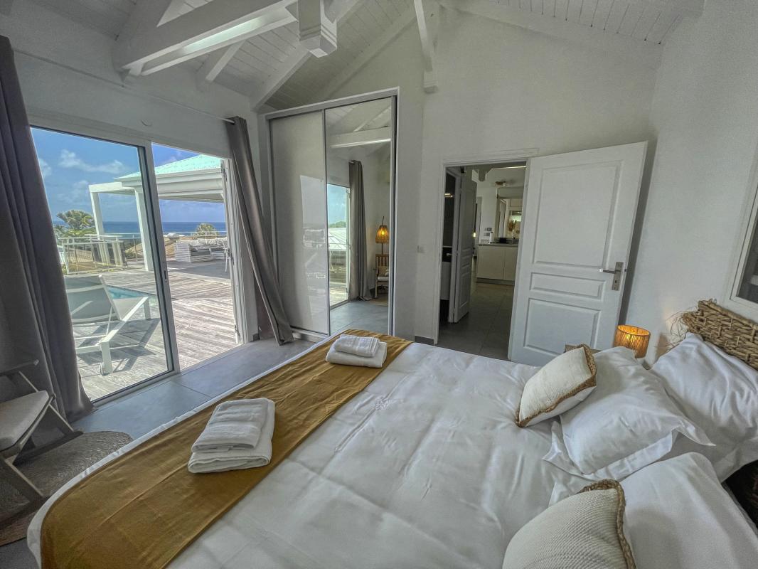 22.Location villa piscine vue mer Sainte Anne Guadeloupe_Chambre 1 Etage